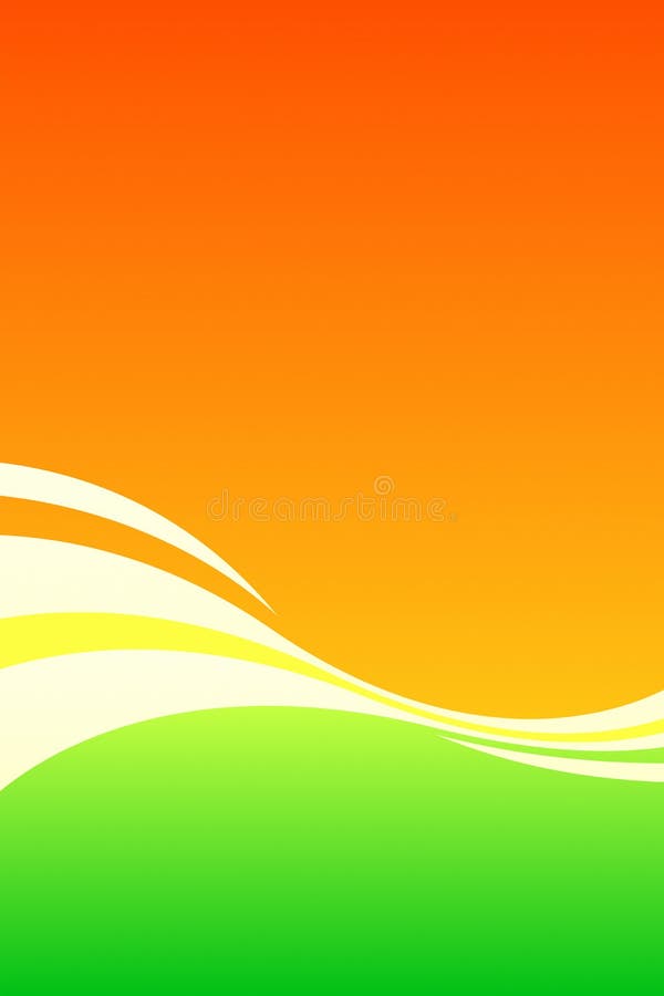 Orange And Green