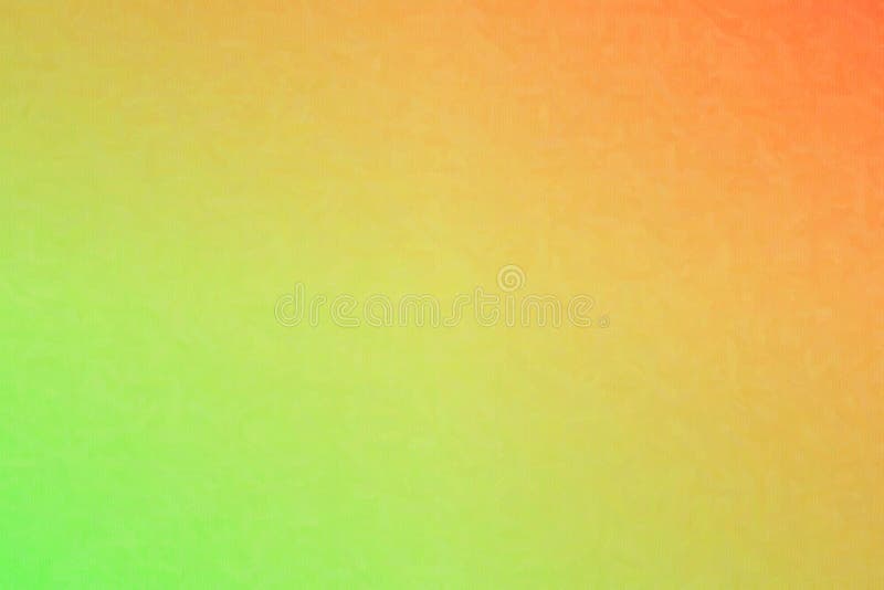 Orange and Green Pastel with Color Boost Background Illustration. Stock