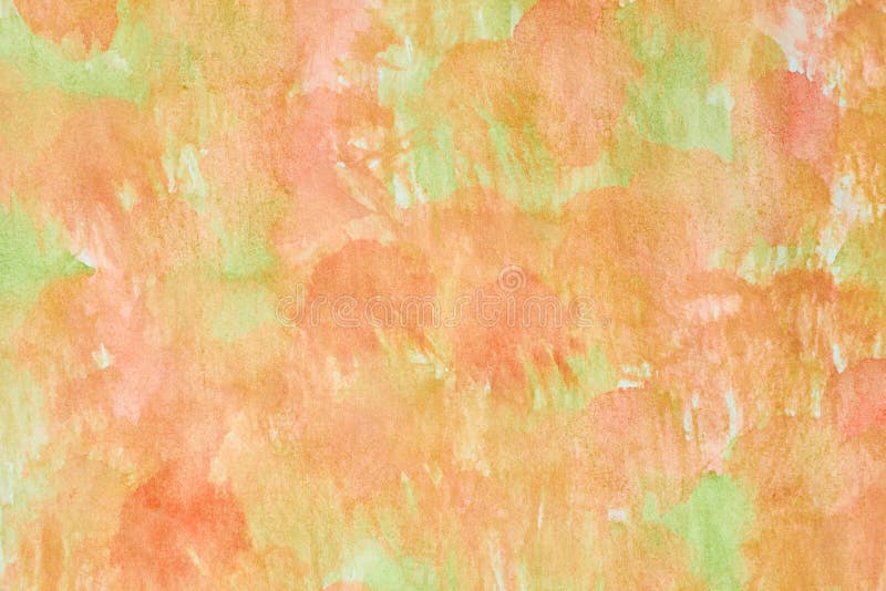 Orange green watercolor background royalty free stock image Orange green watercolor background royalty free stock image