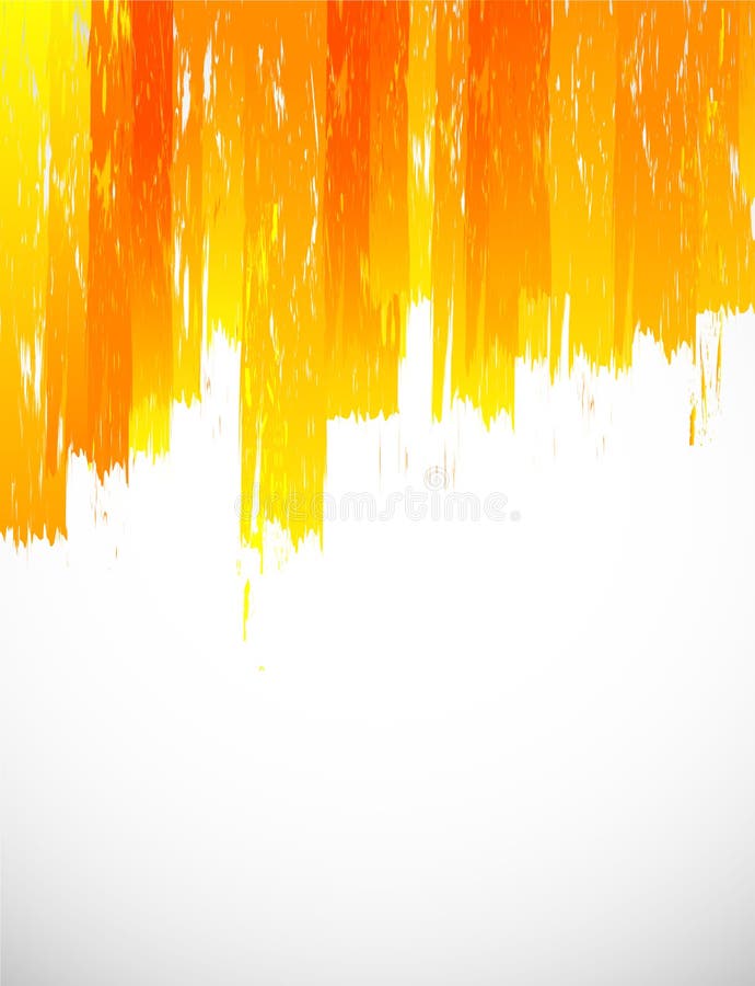 Orange grunge background stock illustration