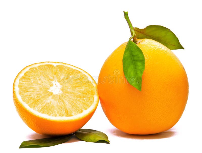 Orange And Half
