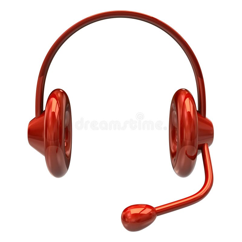Orange headphone icon stock illustration. Illustration of disco 41895288
