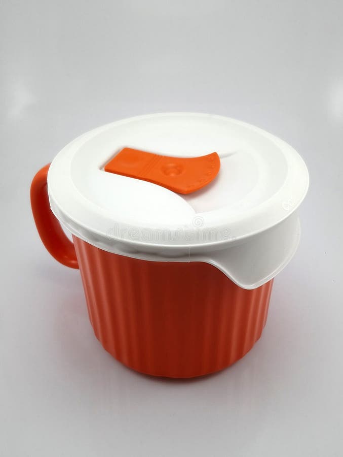 Orange Tea and Soup Mug Warmer 0.7L Snips Microwave Milk 