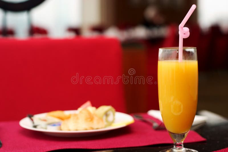 Orange juice stock image. Image of table, dinning, drinks 12103493
