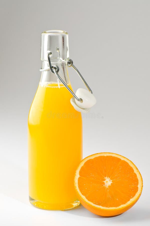 Orange Juice stock photo. Image of refreshing, bottle 13590970