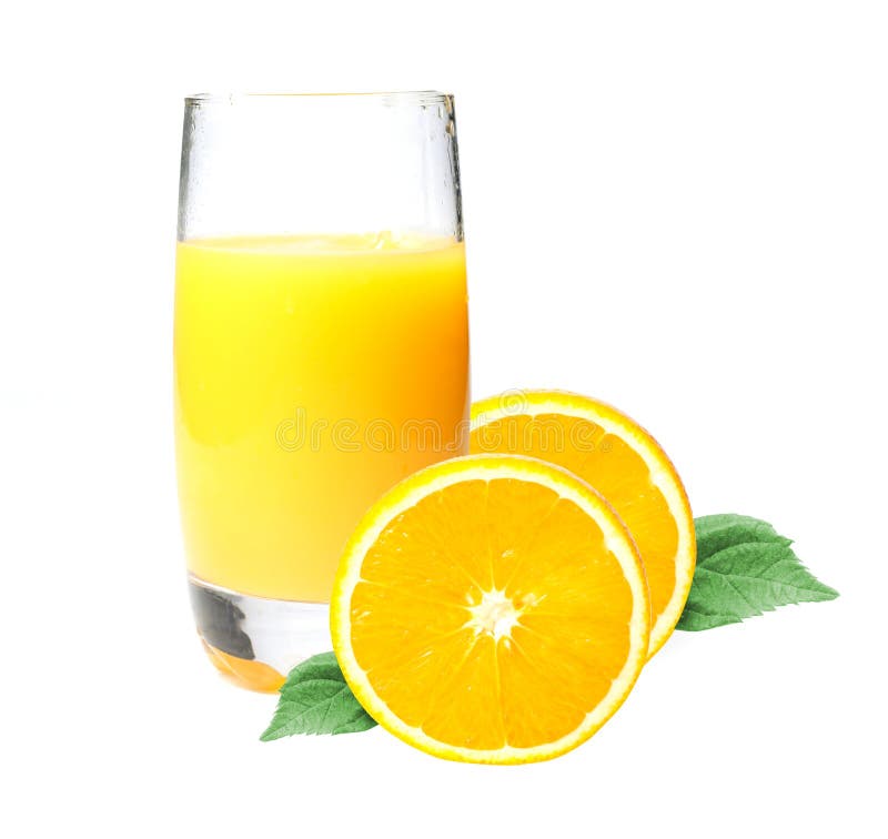 Mango Juice Splash Out of Glass with Mango Fruit on White Background