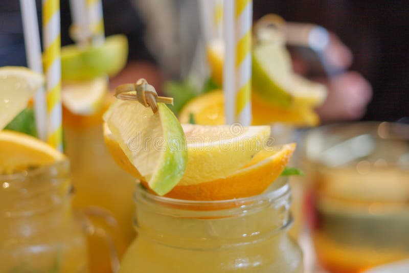 Orange Juice in Clear Glass Stock Photo Image of fruit, slice 123362736