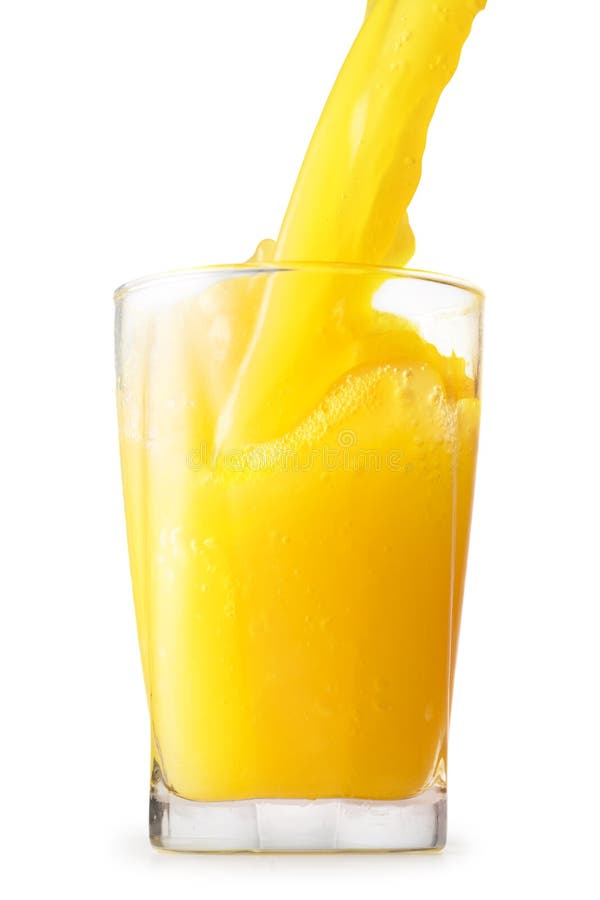 Orange juice in glass