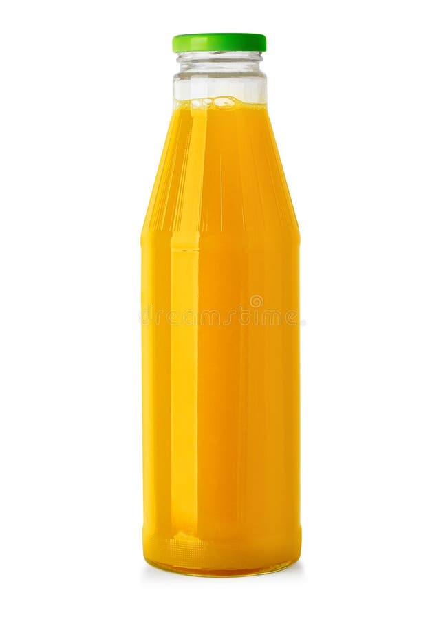 Orange juice glass bottle stock photo. Image of delicious 295611552