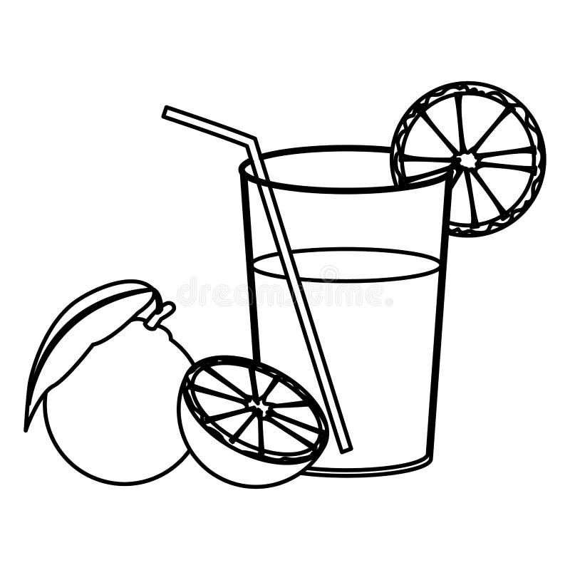 Fruit Juice Bottle Clipart Black