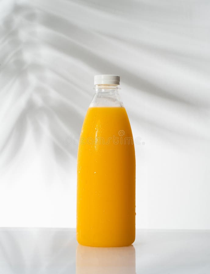 Plastic Jug w/ Orange Juice Mockup - Free Download Images High Quality PNG,  JPG