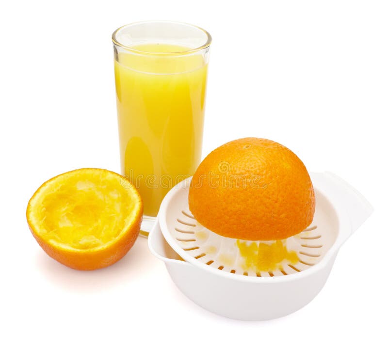Orange Juice Preparation Fruit Stock Photo Image of cuisine, cutout