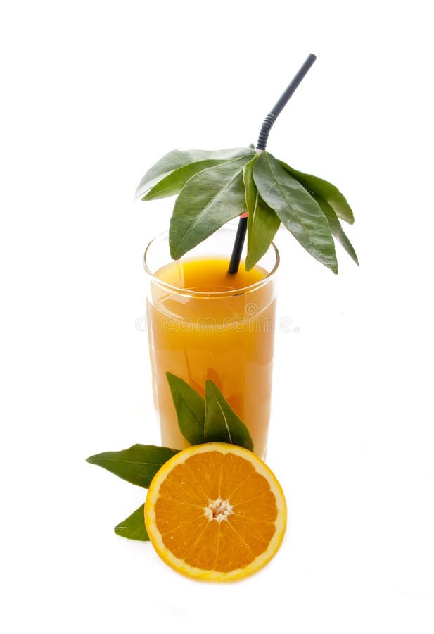 Orange Juice in Tropical Style
