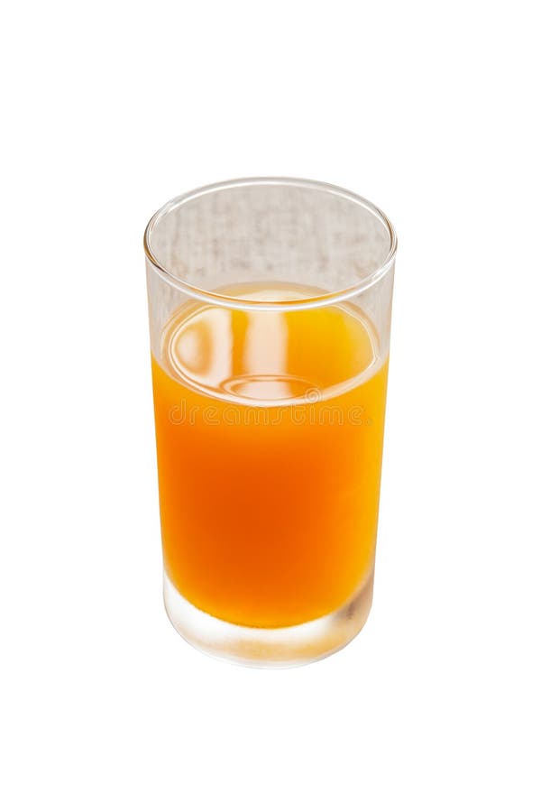 orange juice and water in pitcher on plate, Stock image