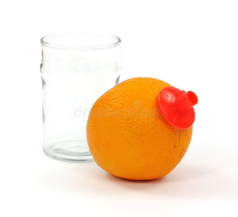 Orange Juicer Glass stock image. Image of large, orange 20459419