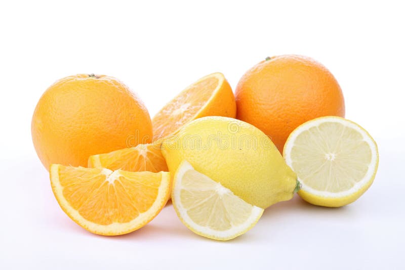 Orange and lemon stock image. Image of juicy, juice, sweet 26907801
