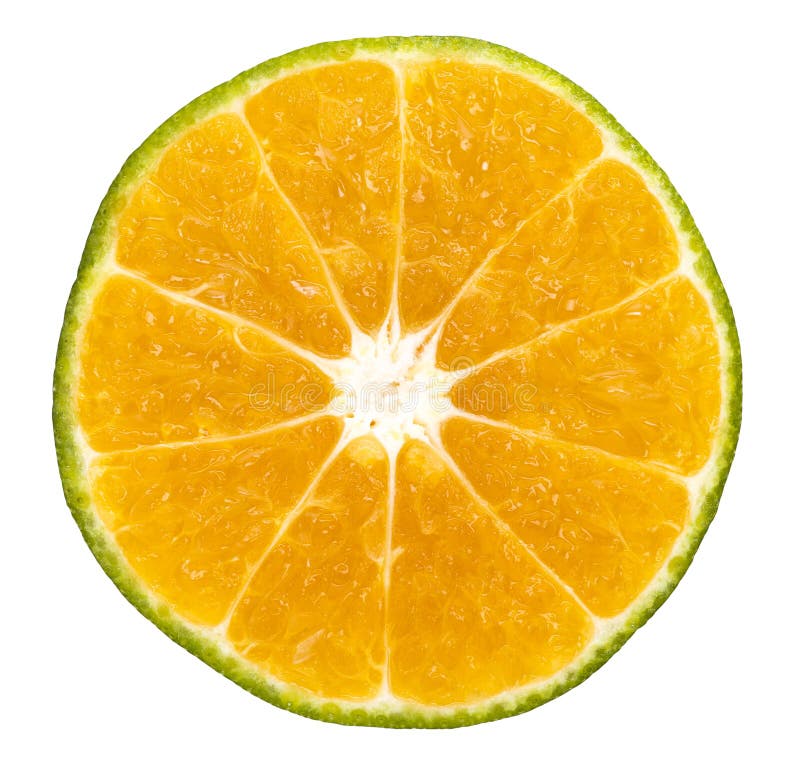 Orange or lemon fruit slice