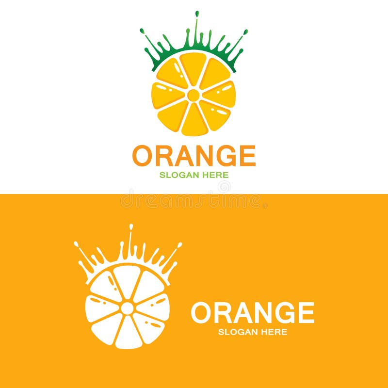 Orange Logo Design, Fresh Fruit Vector, Fruit Shop Fit Design, Banner