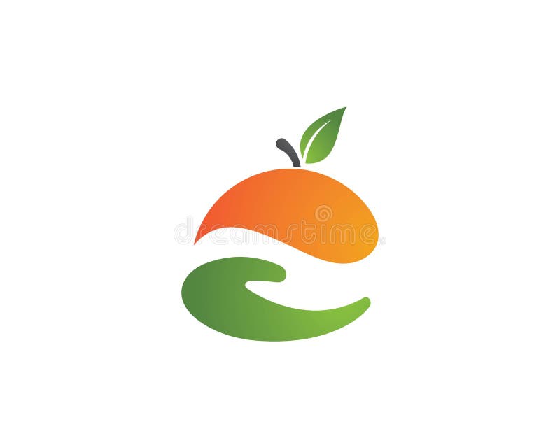  Orange Logodesign vektor abbildung