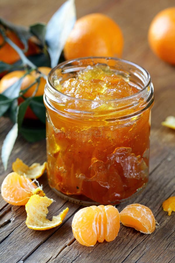 Homemade Orange jam stock image. Image of freshness, drink 2603929
