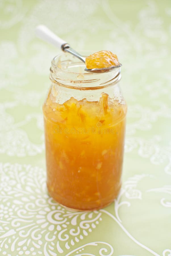 Orange marmalade stock photo. Image of glass, preserves 25162784