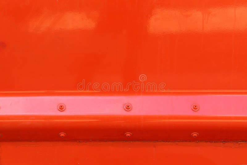 Orange metal plate royalty free stock photos