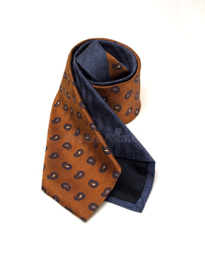 Orange Nave Necktie