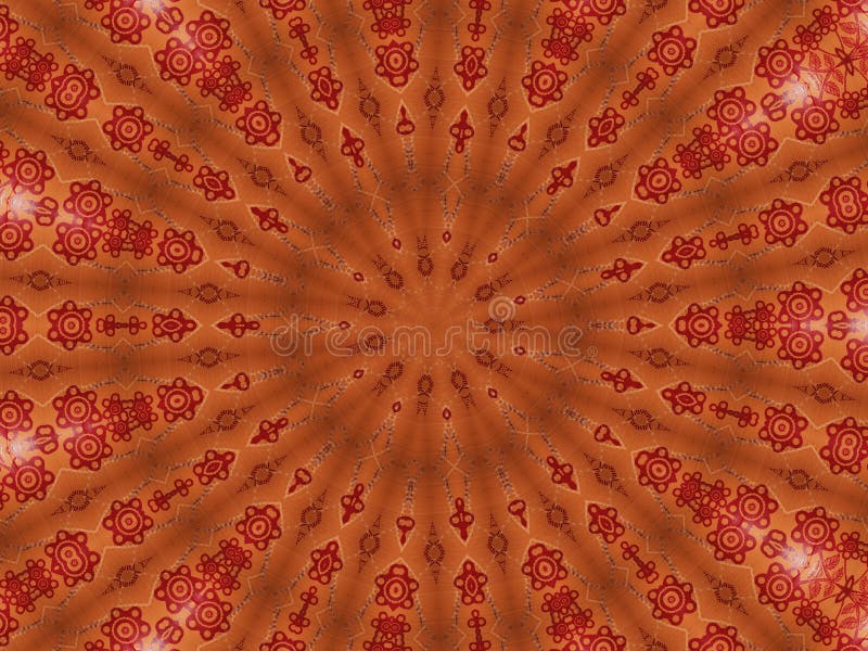 Orange (pattern) design. Orange fabric pattern design made with the help of graphics editing and formatting.