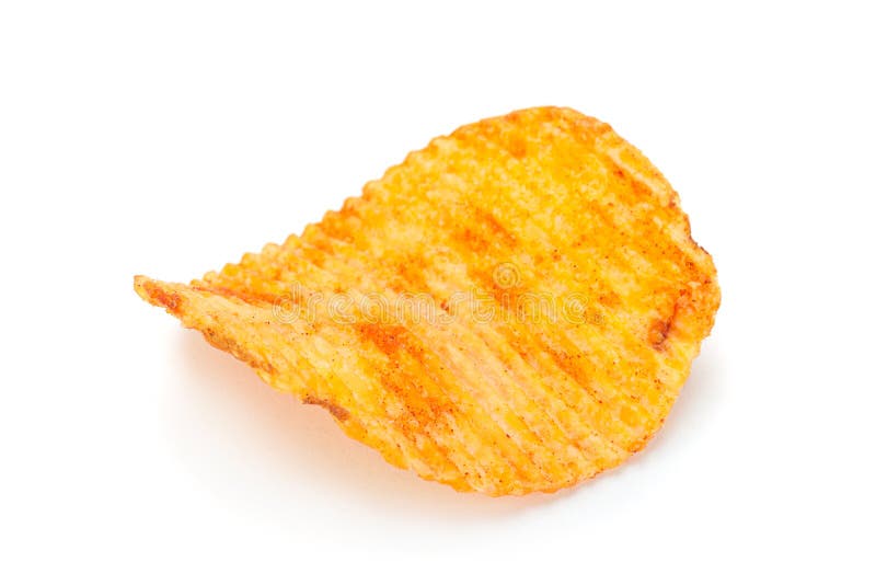 Orange pepper potato chips stock photo. Image of fried 115045658