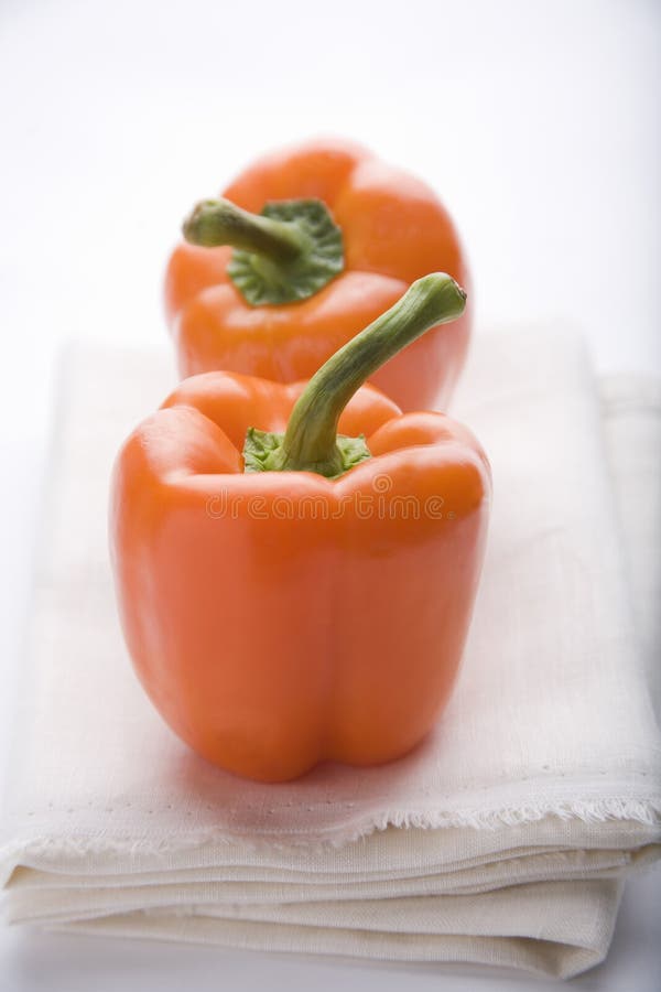 Orange peppers