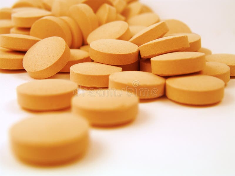 Orange Pills Royalty Free Stock Photos Image 2279478