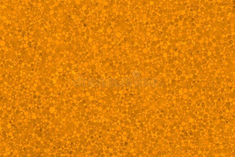Orange Polystyrene or Styrofoam Texture Background Stock Image Image