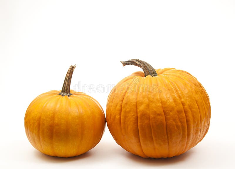 Orange pumpkins