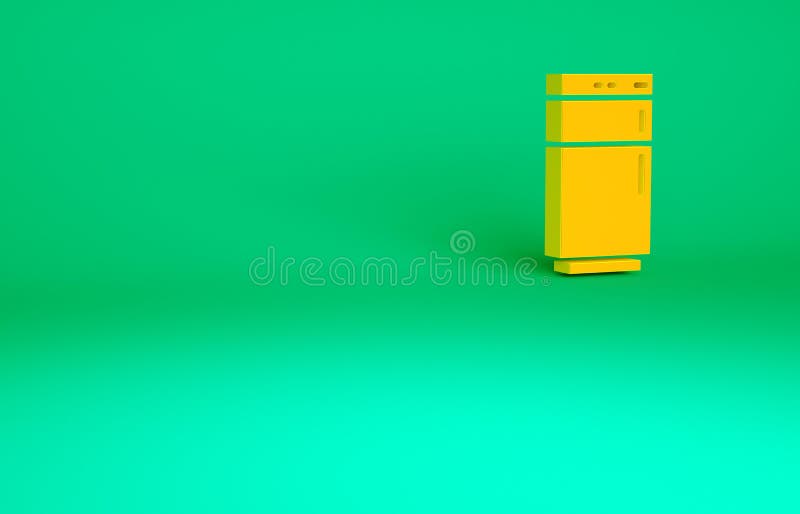 Orange Refrigerator Icon Isolated on Green Background. Fridge Freezer Refrigerator Stock Illustration - Illustration of household, freeze: 203271646 Orange Refrigerator Icon Isolated on Green Background. Fridge Freezer Refrigerator Stock Illustration - Illustration of household, freeze: 203271646