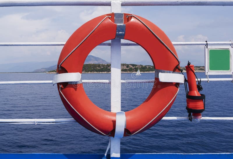 Rescue Life Ring stock image. Image of bale, calming, buoy - 7026201