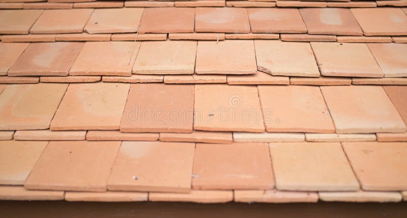Orange roof tiles stock photo. Image of tiles, detail - 85856920