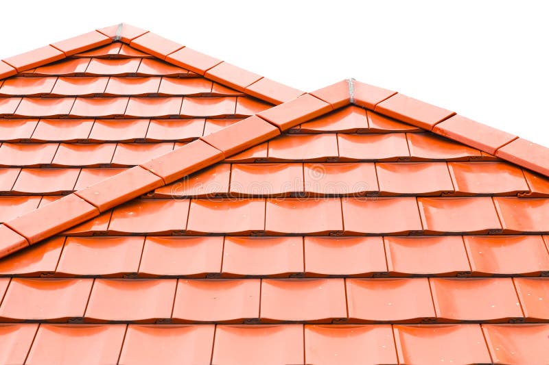 Orange roof tiles stock image. Image of rooftop, detail - 60981965