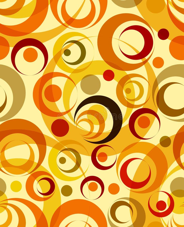 Orange seamless background