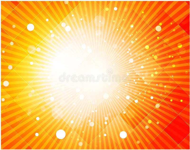 Orange Shiny Vector Background Stock Vector Illustration of design