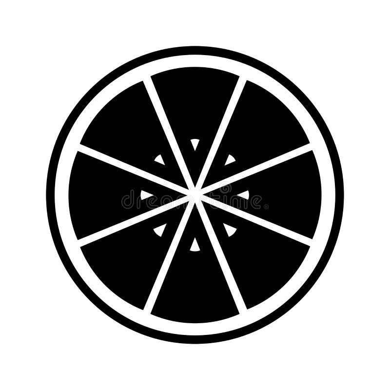 Orange Silhouette Illustration Stock Vector Illustration of orange