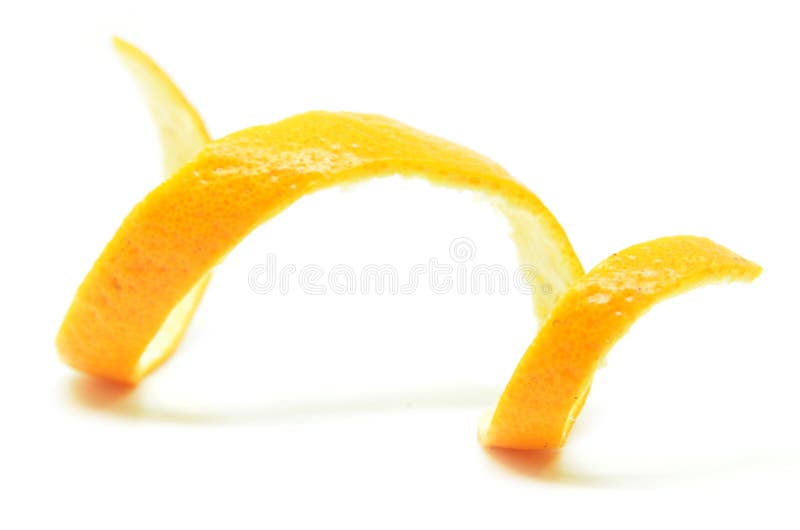 Orange Skin Isolate Stock Image Image Of Decoration 100479891