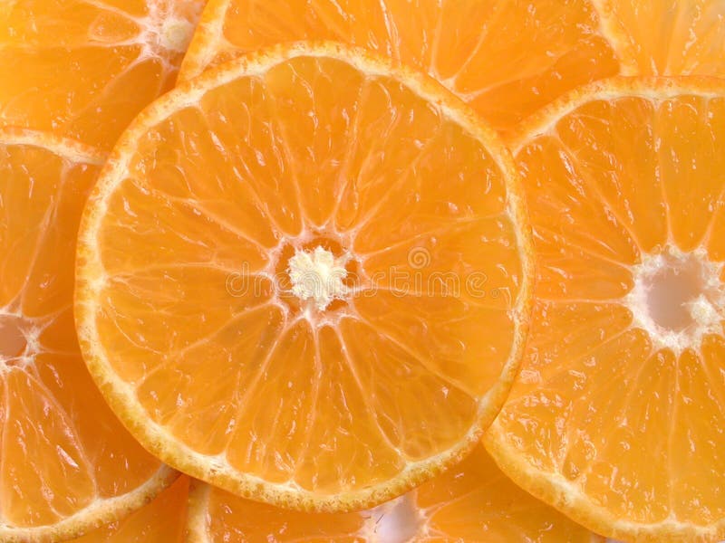 orange skivor royaltyfri fotografi orange skivor royaltyfri fotografi
