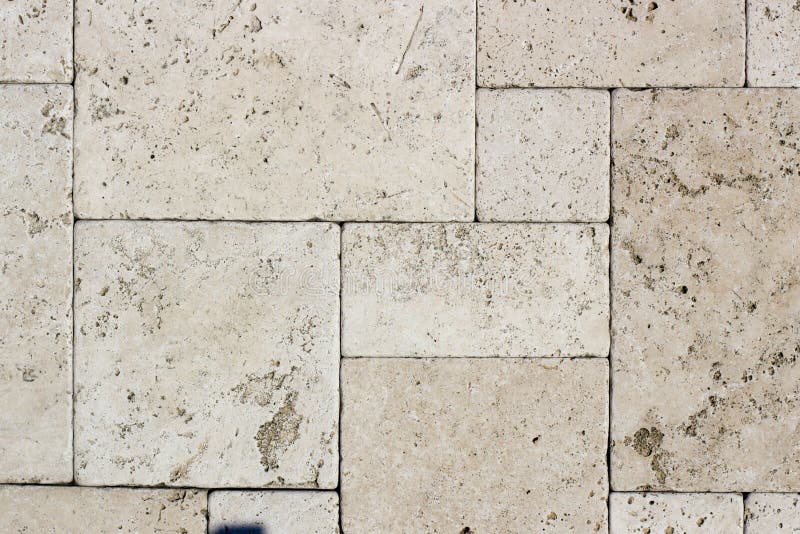 Orange Slate Travertine Finishing Blocks Stock Image Image of