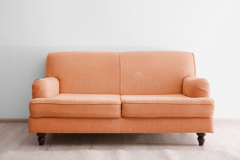 694 Living Wall Light Orange Sofa Photos Free Royalty Free Stock Photos From Dreamstime