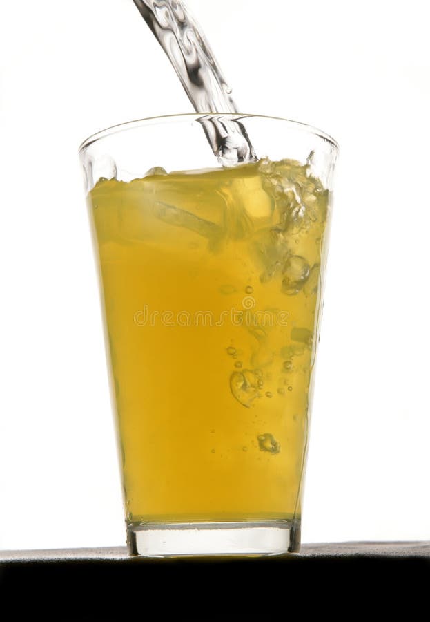 Orange Squash Drink with Ice Stock Image Image of rehydrate, refresh