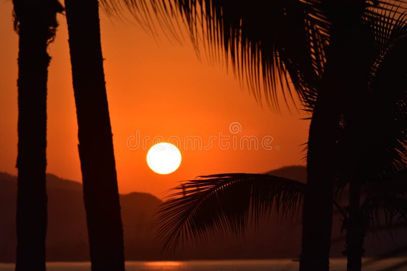 A dramatic sunrise at Las Hadas Resort in Manzanillo, Colima, Mexico. A dramatic sunrise at Las Hadas Resort in Manzanillo, Colima, Mexico.