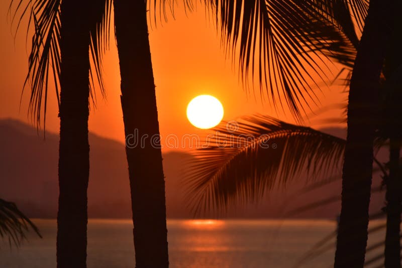 A dramatic sunrise at Las Hadas Resort in Manzanillo, Colima, Mexico. A dramatic sunrise at Las Hadas Resort in Manzanillo, Colima, Mexico.