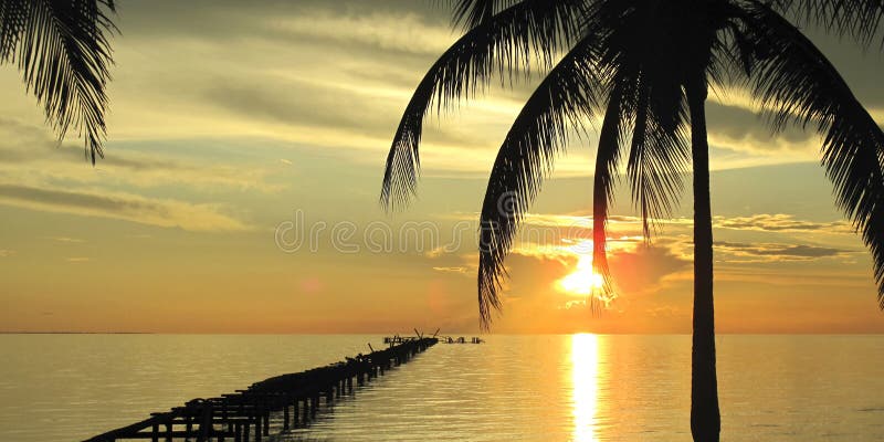 Orange Sunset, Isla de la Juventud, Cuba