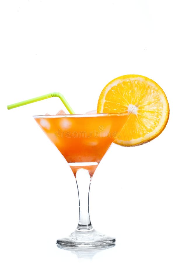Orange tequila Cocktail stock image. Image of white, liquid 19972707