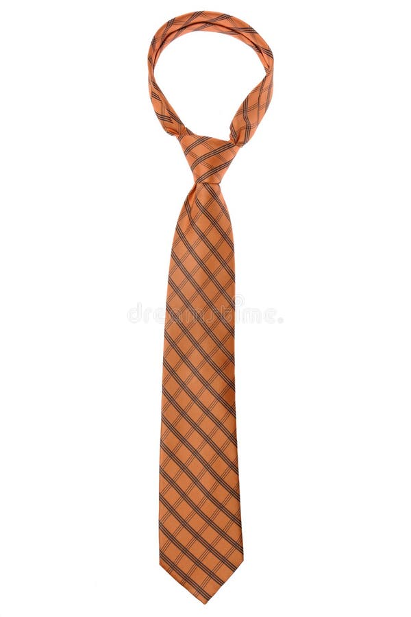 Orange tie